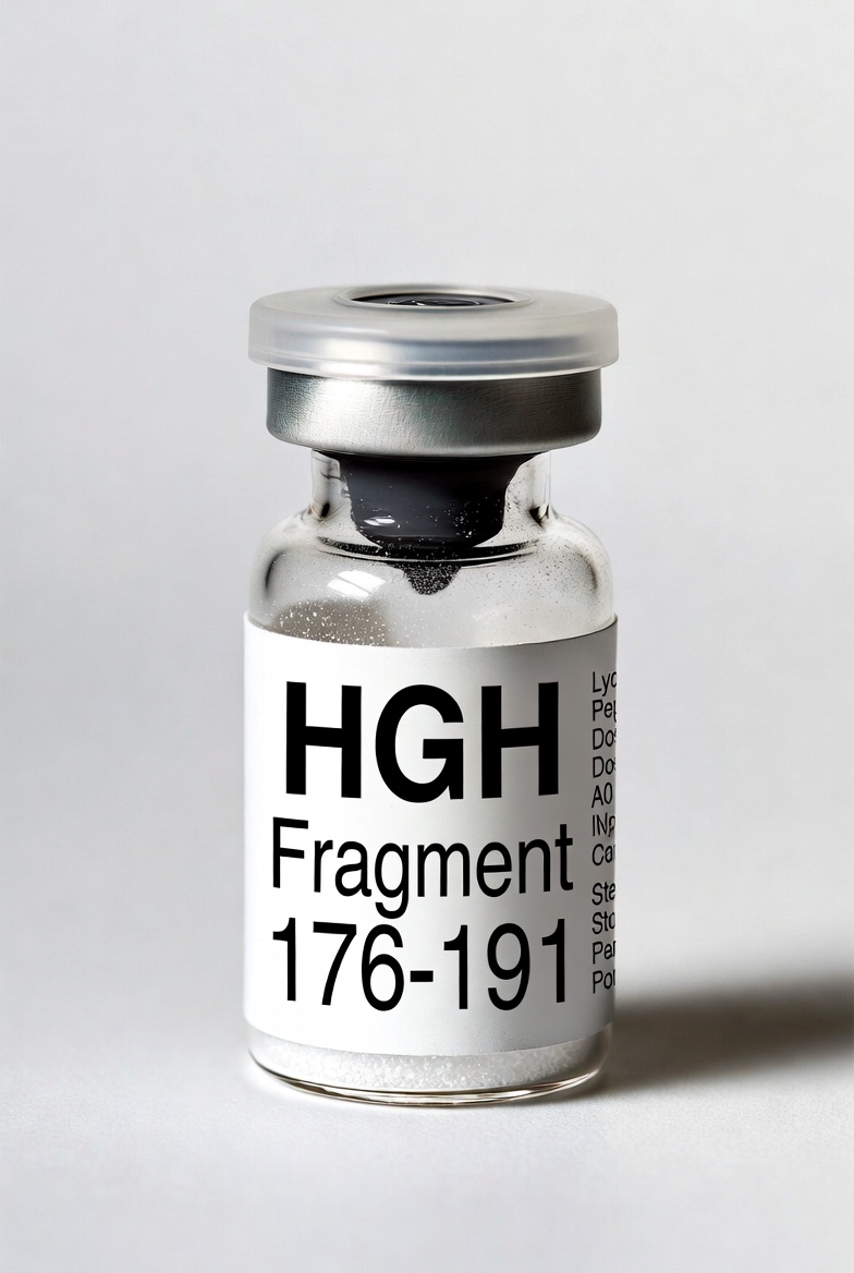HGH Fragment 176-191 >= 99% HPLC research peptide vial